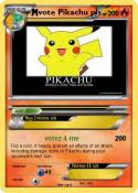 vote Pikachu