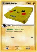 Square Pikachu