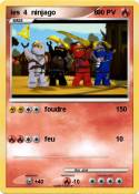 les 4 ninjago 6