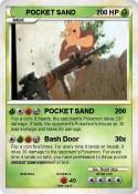 POCKET SAND