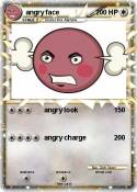 angry face