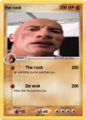the rock