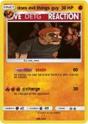does evil thing