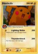 Pikachu Ex