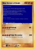 Blue Screen of