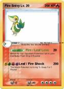 Fire Snivy Lv.