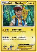 Ash n Pikachu