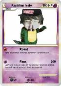 Reptilian leafy