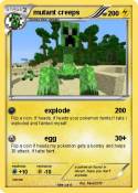 mutant creeps