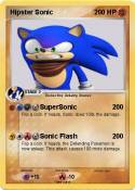 Hipster Sonic