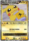 Pikachu Want