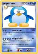 penguin bleu