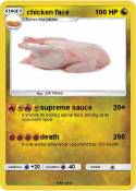 chicken face