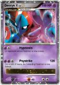 Deoxys X