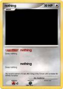 nothing