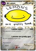 Mr Lemon