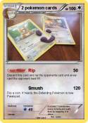 2 pokemon cards