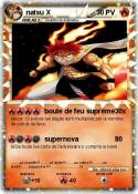 natsu X