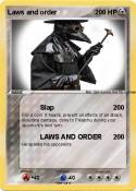 Laws and order