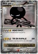Stick gun