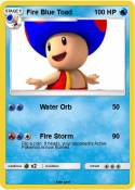 Fire Blue Toad