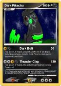 Dark Pikachu