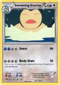 Swimming Snorla