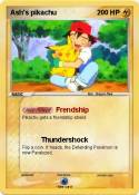 Ash's pikachu