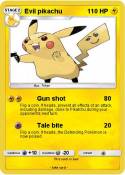 Evil pikachu