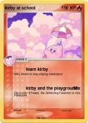 kirby at school
