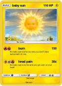 baby sun