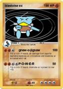 blastoise ex