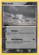 Grey cloud
