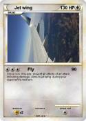 Jet wing