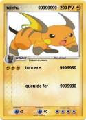 raichu 99999999