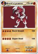 Brock's Lycanro