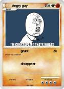 Angry guy