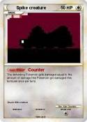Spike creature