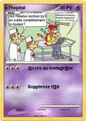à l'hopital