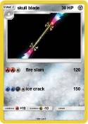 skull blade