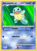 Ash,squirtle
