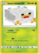 block chicken