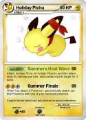 Holiday Pichu