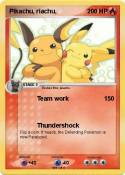 Pikachu, riachu