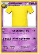 yellow t-shirt