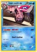 Can't touch
