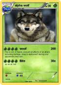 alpha wolf