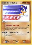 sonic the hedge