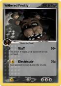 Withered Freddy