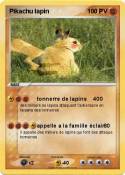 Pikachu lapin